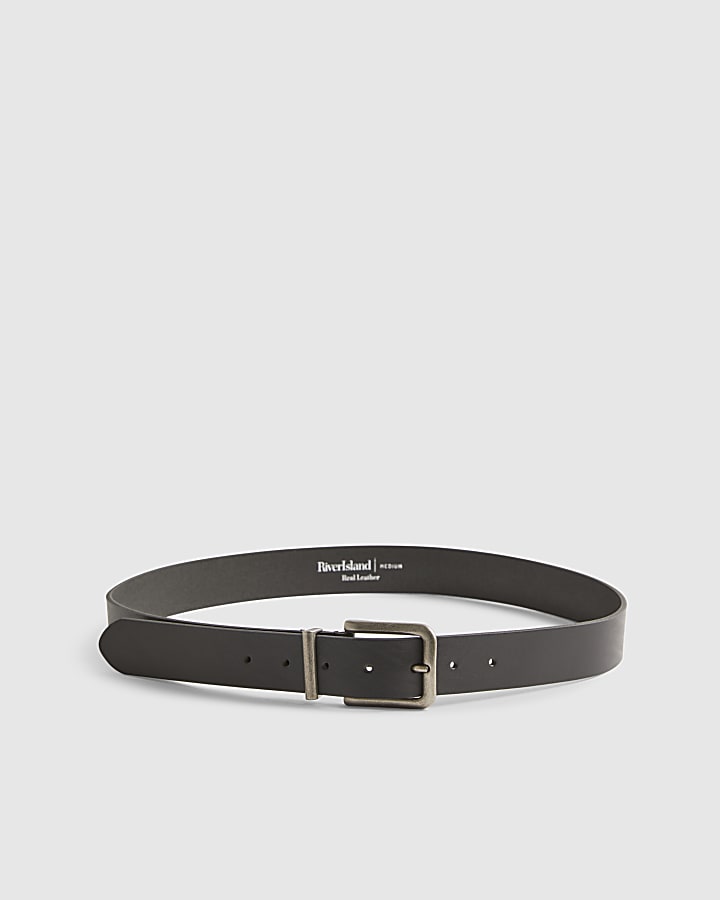 Black Leather Belt