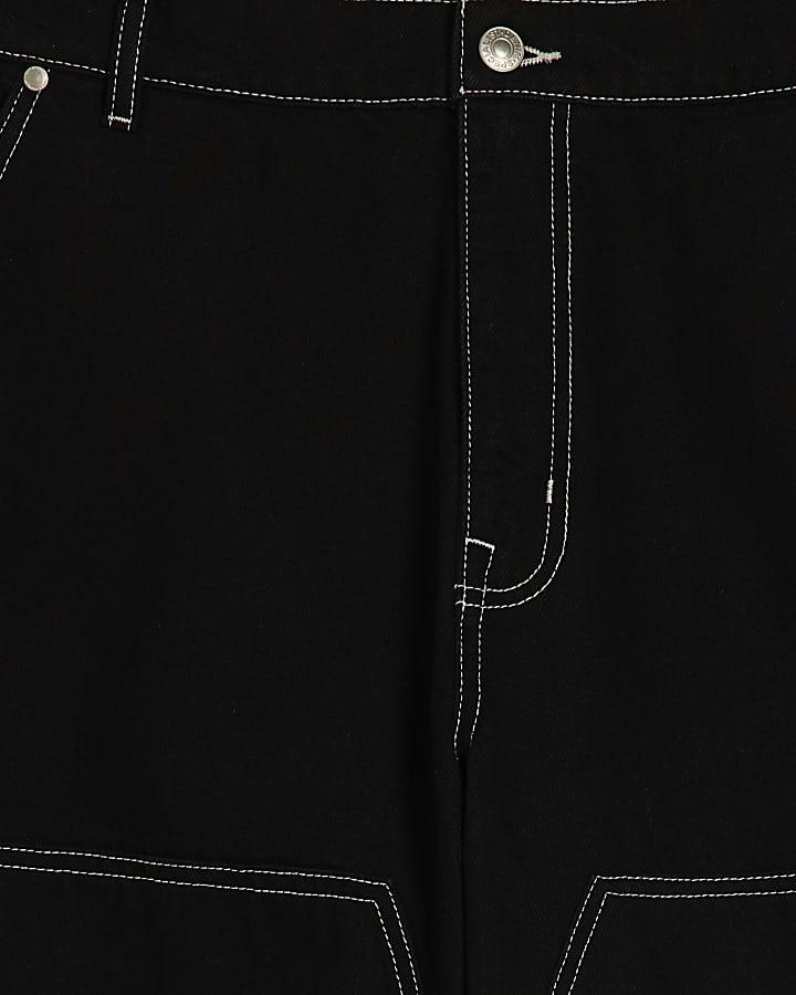 Black Baggy Fit Jeans