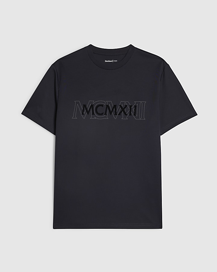 Navy Slim Fit MCMXII T-Shirt
