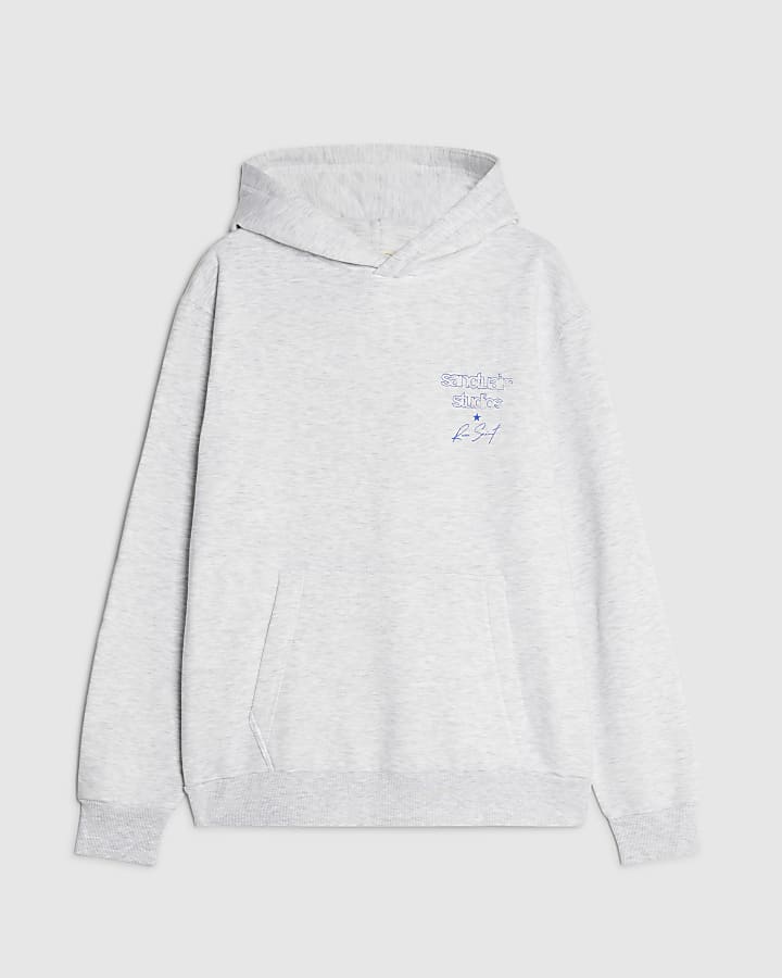 Grey Regular Fit Sanctuaire Studios Hoodie