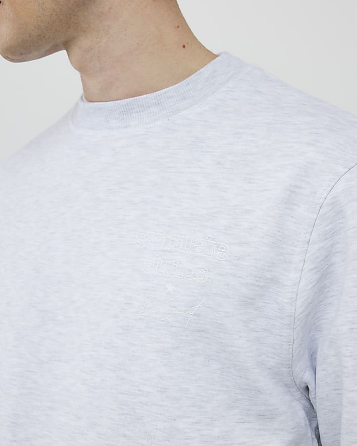 Grey Regular Fit Sanctuaire Sweatshirt
