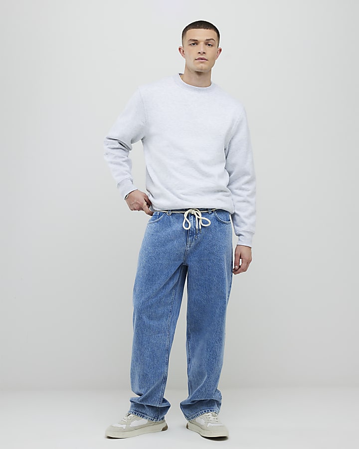 Grey Regular Fit Sanctuaire Sweatshirt