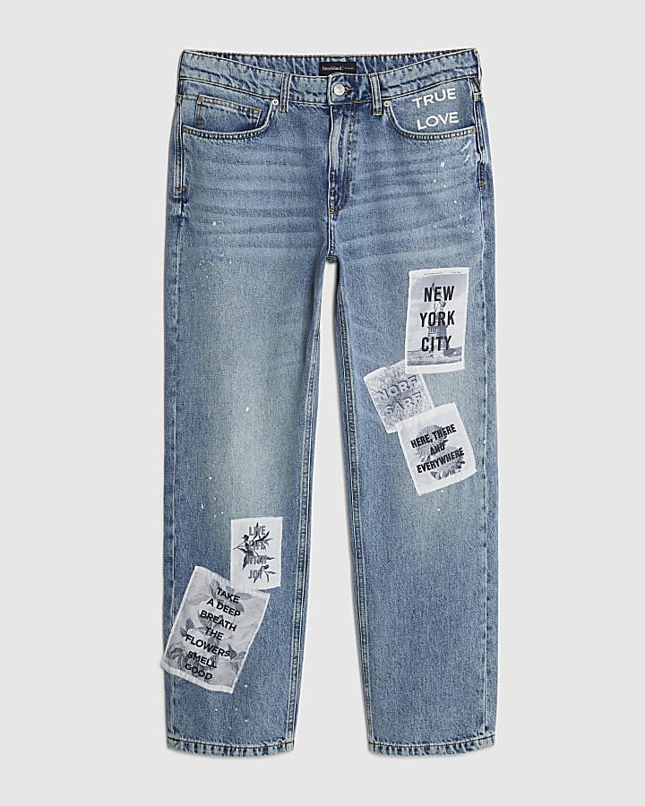 Real Hackney Dave Blue NY Loose Fit Jeans