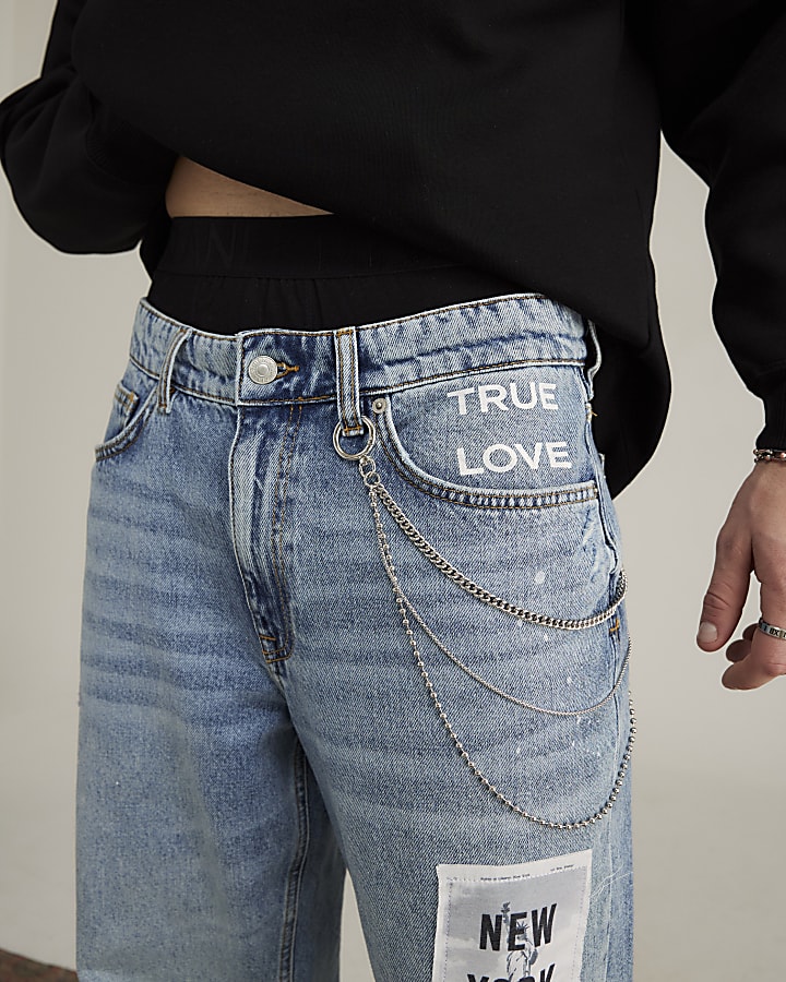 Real Hackney Dave Blue NY Loose Fit Jeans