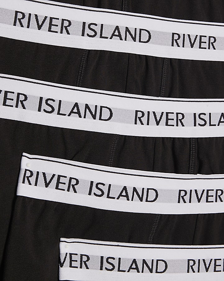 Black Pack Of 5 Trunks