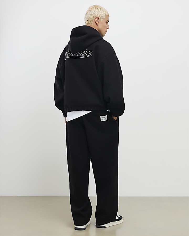 Black Sanctuaire Club Wide Fit Joggers