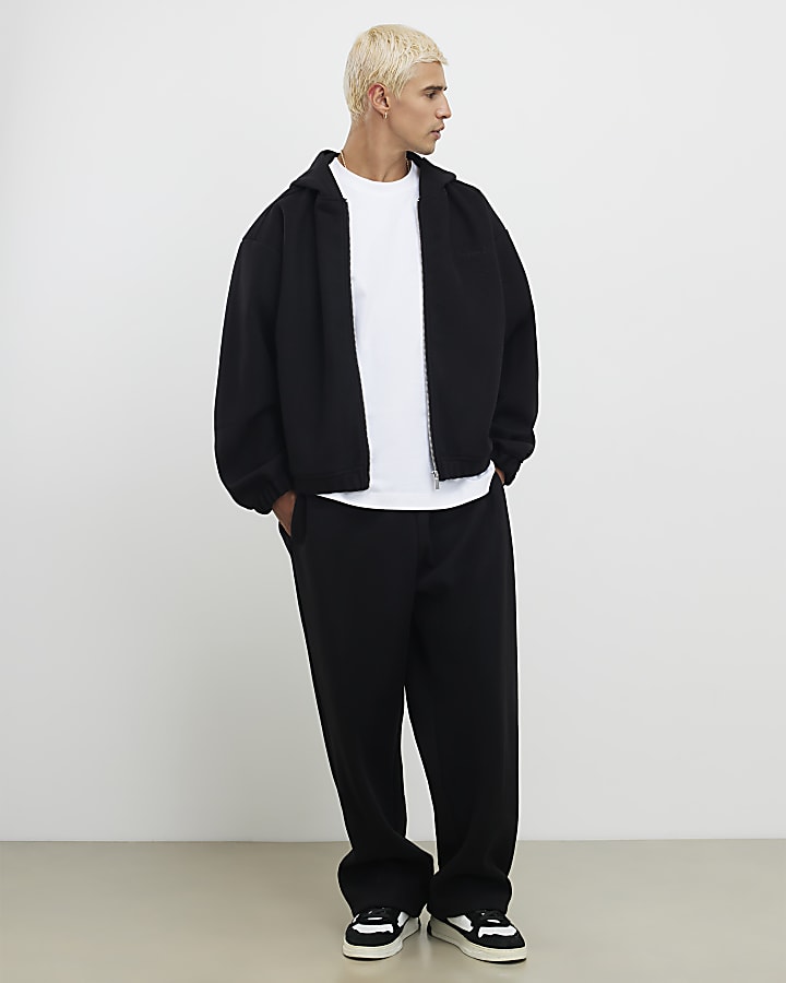 Black Sanctuaire Club Wide Fit Joggers