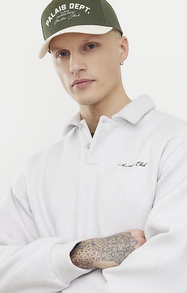 Grey Sanctuaire Club Polo Shirt