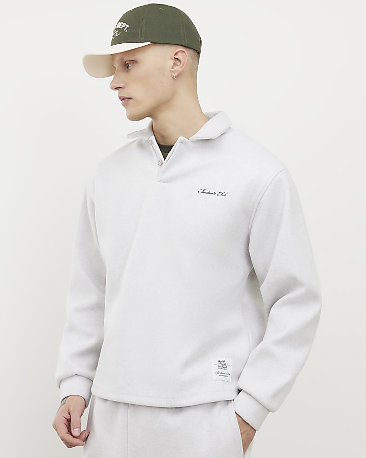 Grey Sanctuaire Club Polo Shirt