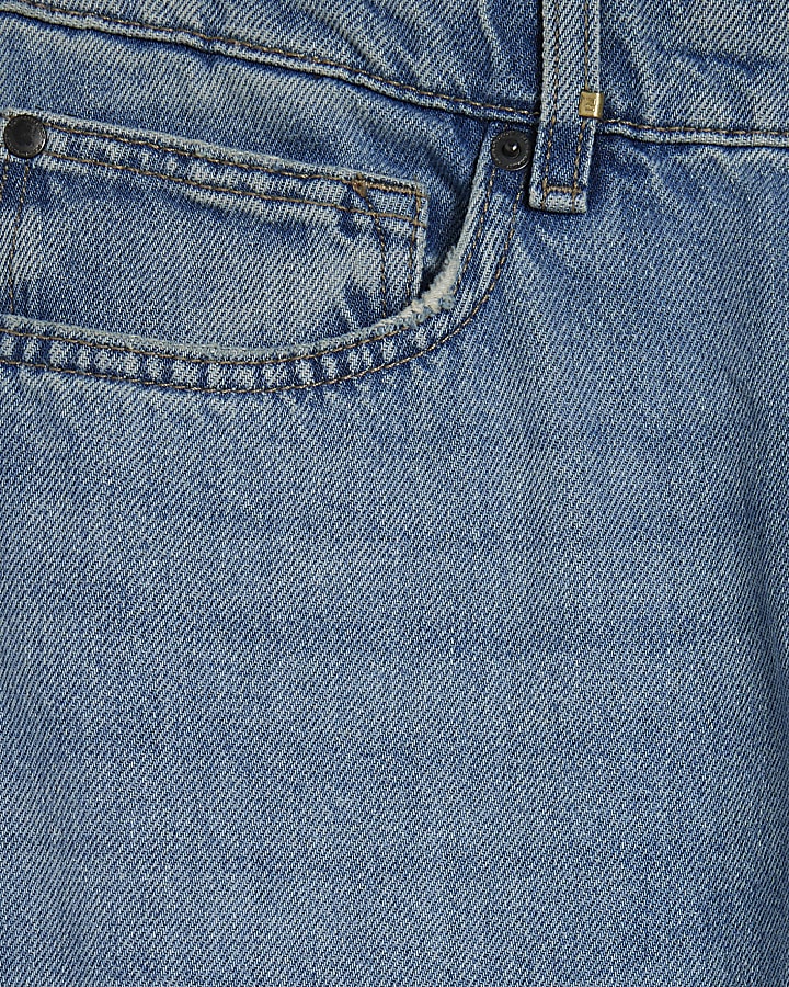 Blue Loose Fit Jeans