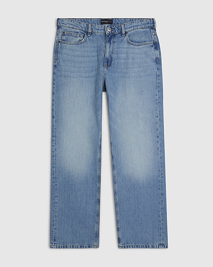 Blue Loose Fit Jeans