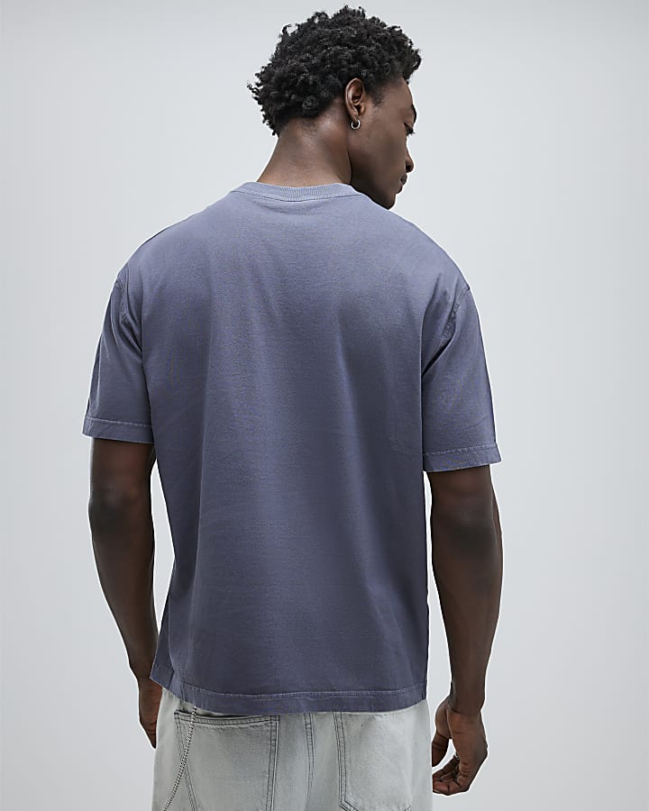 Black Oversized Fit Karma Dog T-Shirt