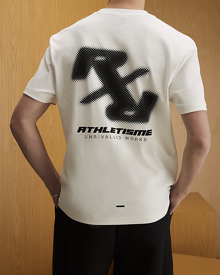 White Regular Fit RXR T-Shirt