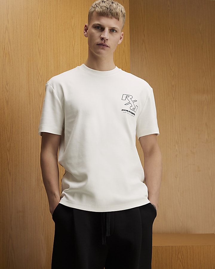 White Regular Fit RXR T-Shirt