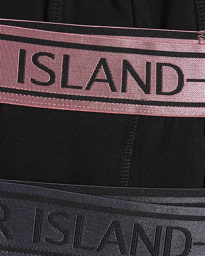 Black Pack Of 5 Trunks