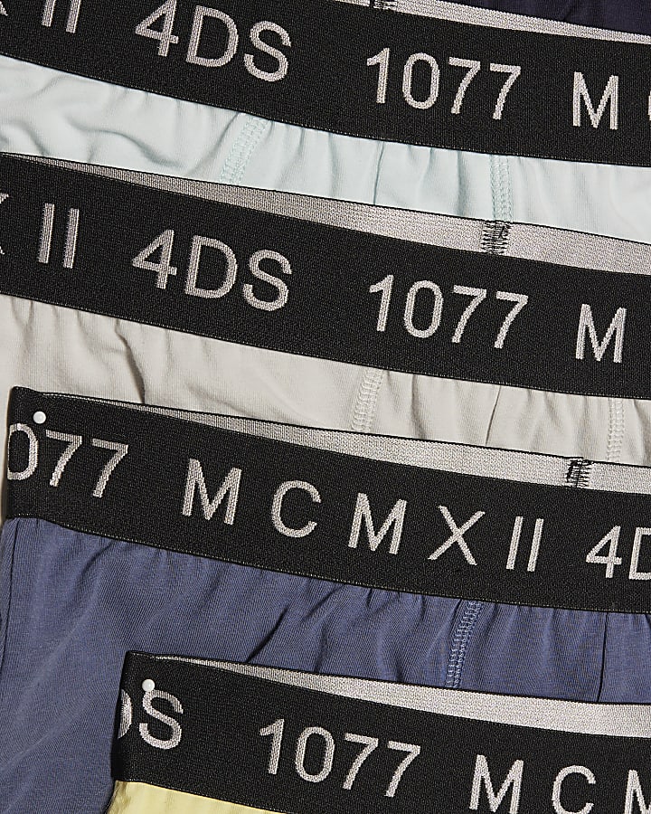 Multi Colour MCMXII Pack Of 5 Trunks