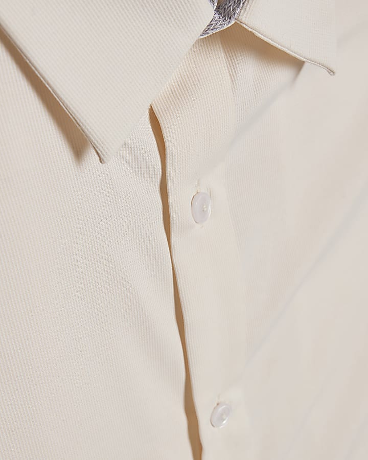 Yellow Slim Fit Premium Shirt