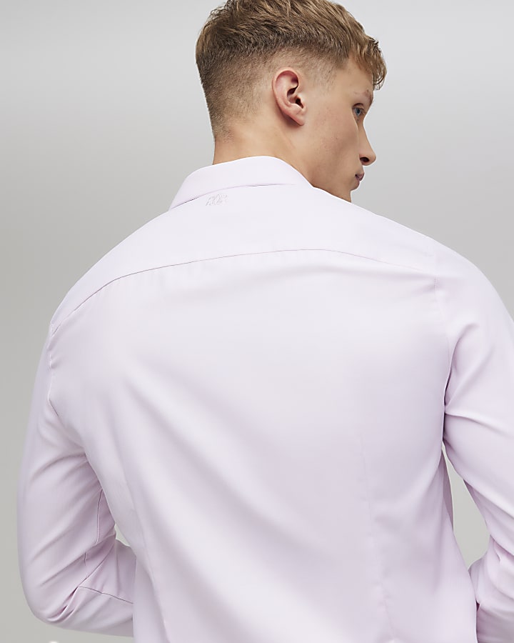 Pink Slim Fit Premium Formal Shirt