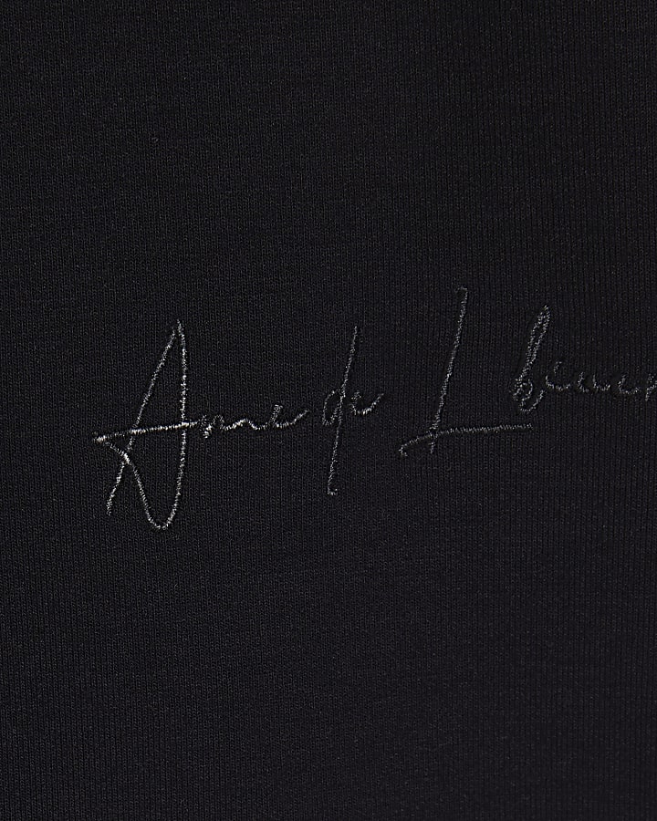 Navy Slim Fit Bonded Shorts