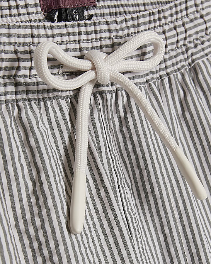 Blue Stripe Swim Shorts