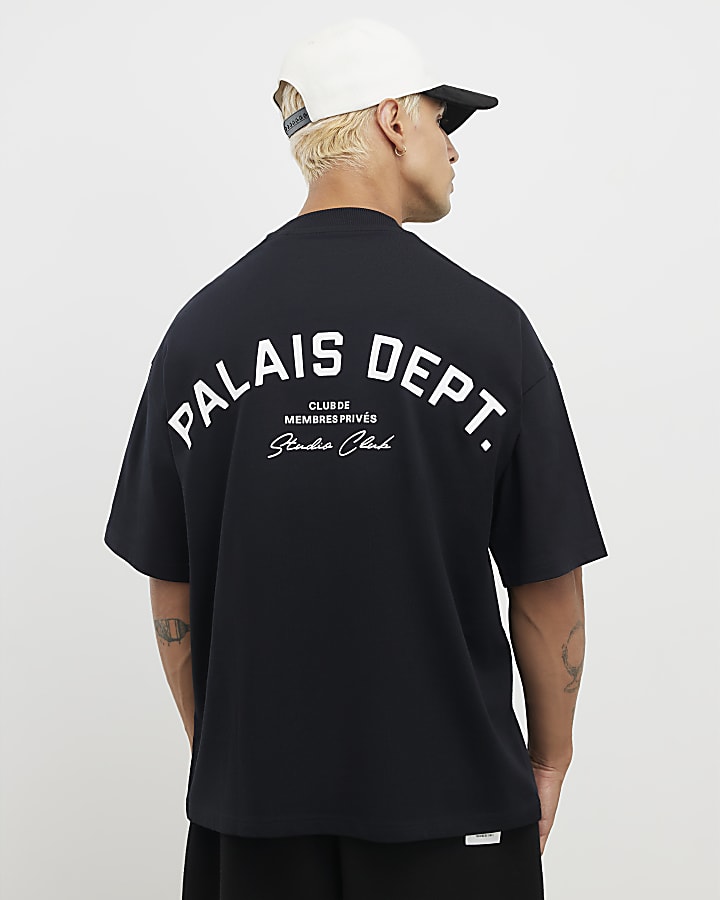Black Oversized Fit Palais Dept T-Shirt