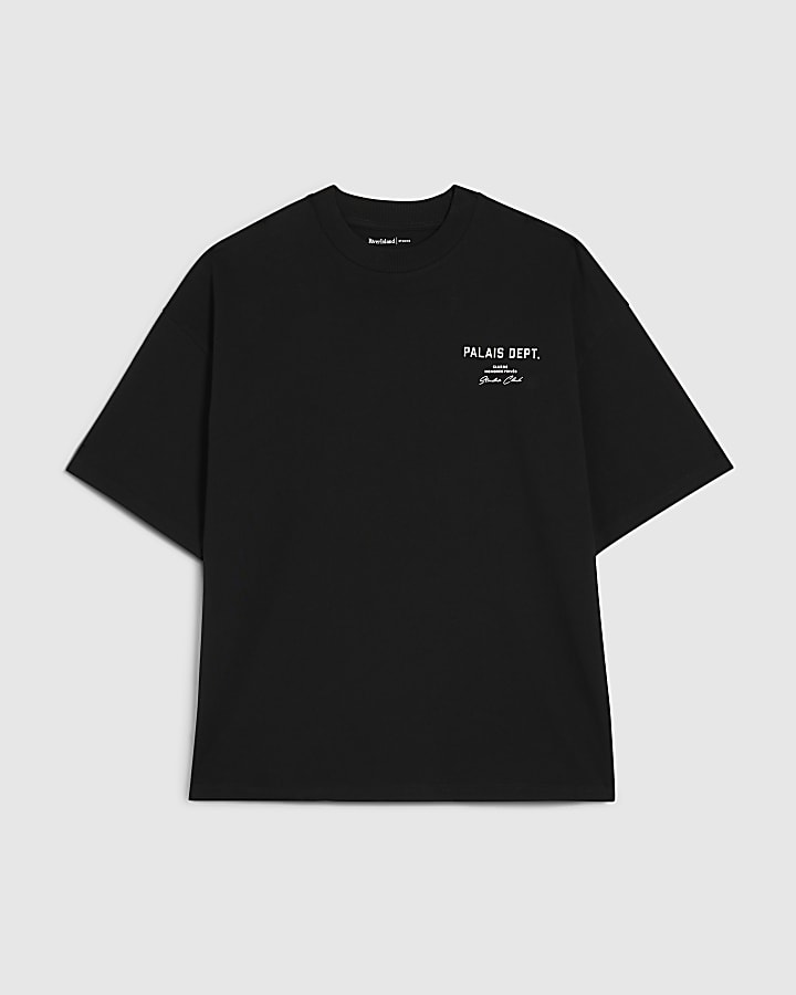 Black Oversized Fit Palais Dept T-Shirt
