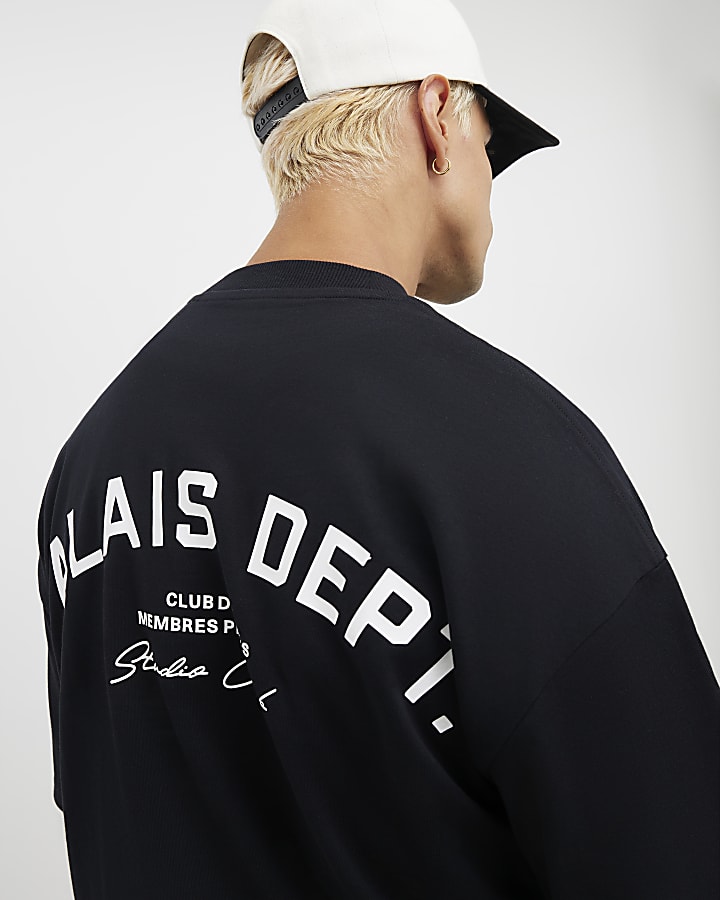 Black Oversized Fit Palais Dept T-Shirt