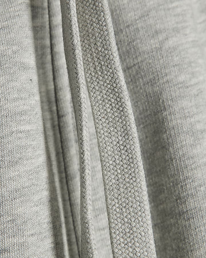 Grey Wide Fit Japanese Snake Joggers