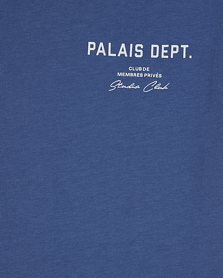 Blue Oversized Fit Palais Dept T-Shirt