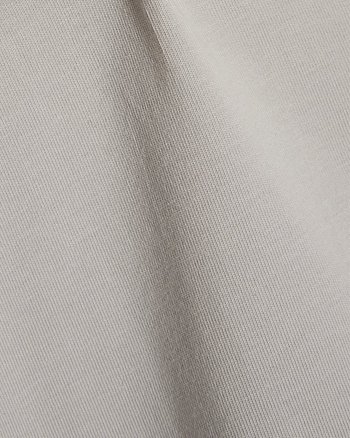 Grey Muscle Fit T-Shirt