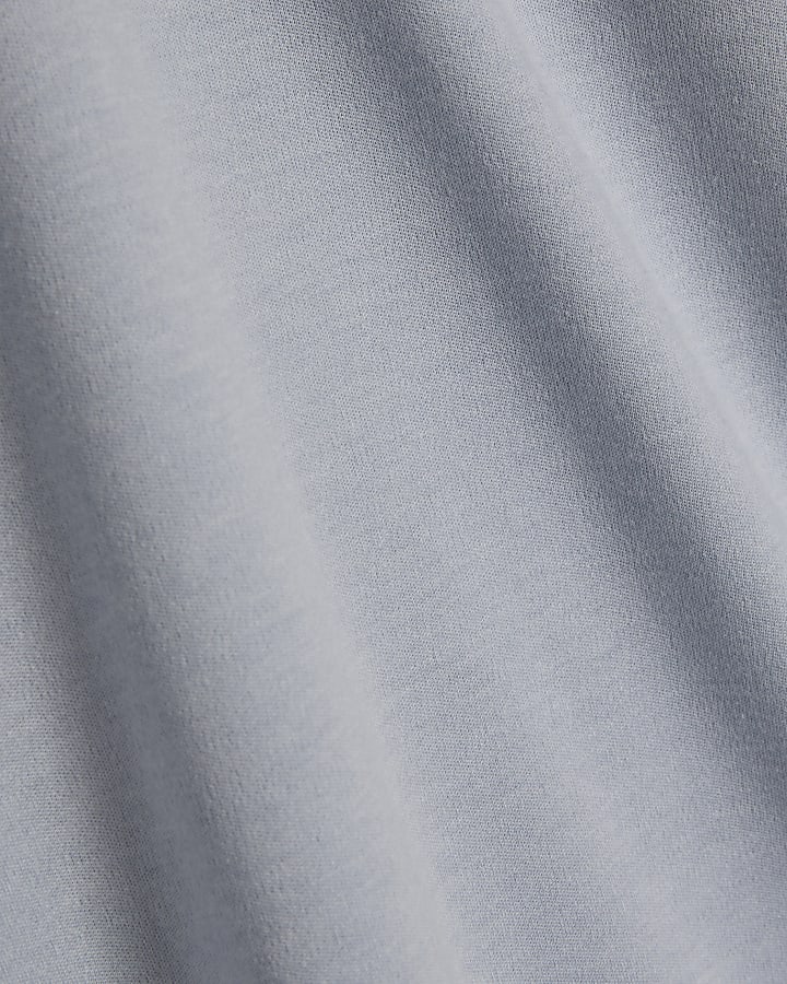 Blue Slim Fit Crew Neck T-Shirt