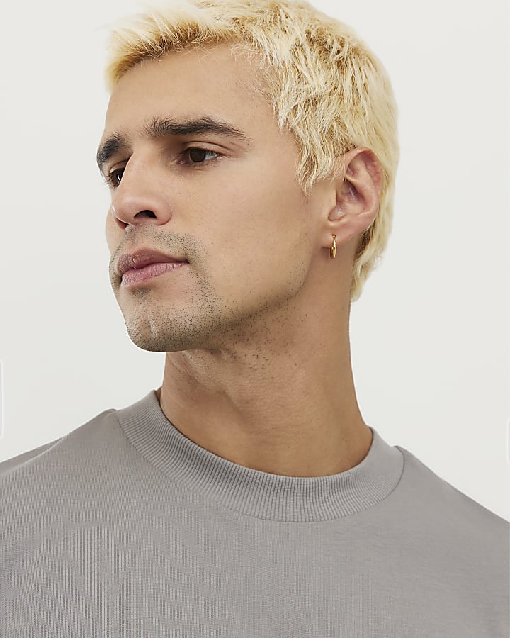 Grey Oversized Fit T-Shirt