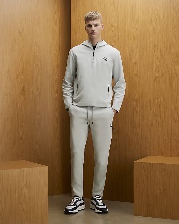 Grey Slim Fit RXR Joggers