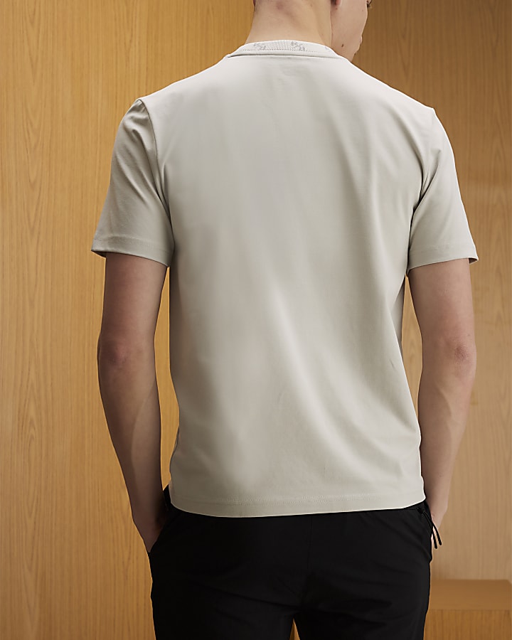 Grey Slim Fit RXR T-Shirt