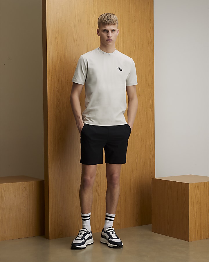 Grey Slim Fit RXR T-Shirt