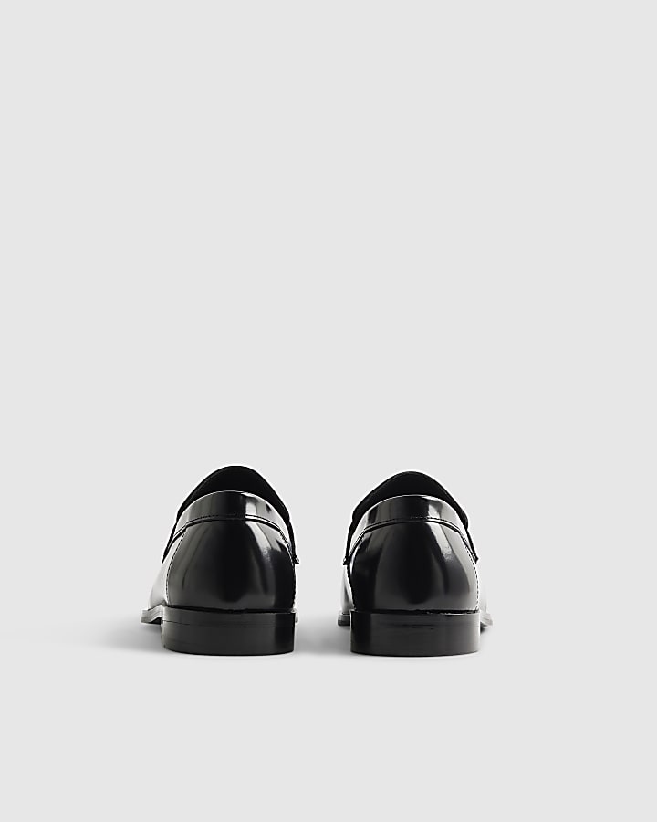 Black Snaffle Loafers