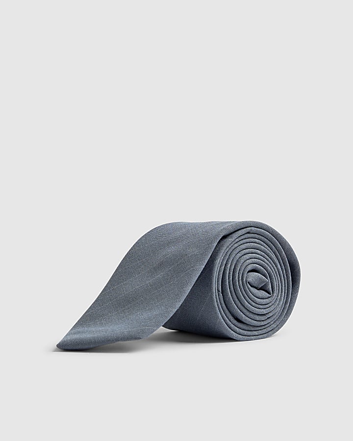 Grey Stripe Tie