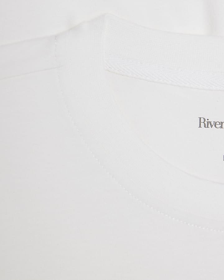 White Regular Fit Short Sleeve T-Shirts 3Pack