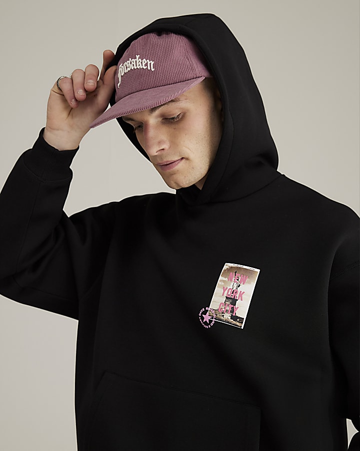 Real Hackney Dave Black NY Hoodie