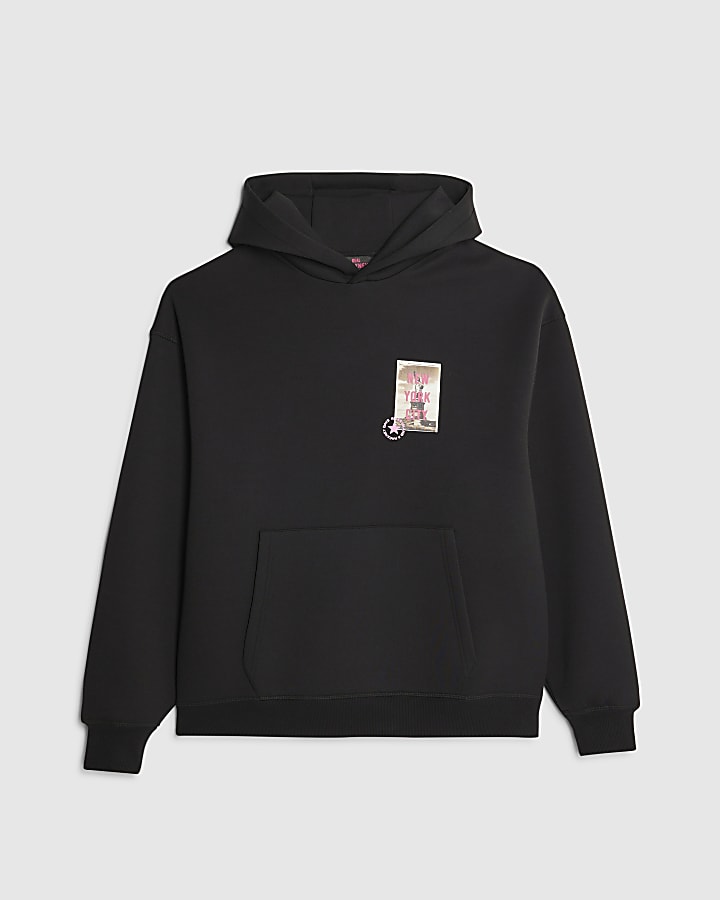 Real Hackney Dave Black NY Hoodie
