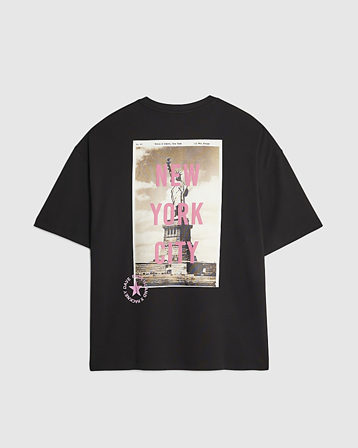 Real Hackney Dave Black New York T-Shirt