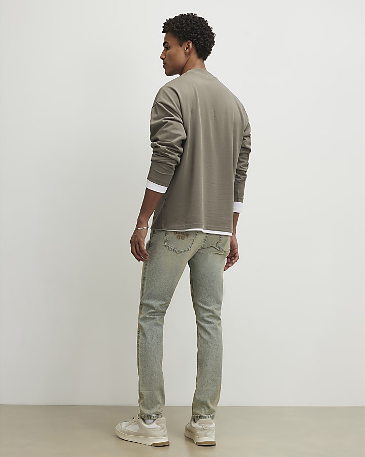 Blue Skinny Fit Jeans