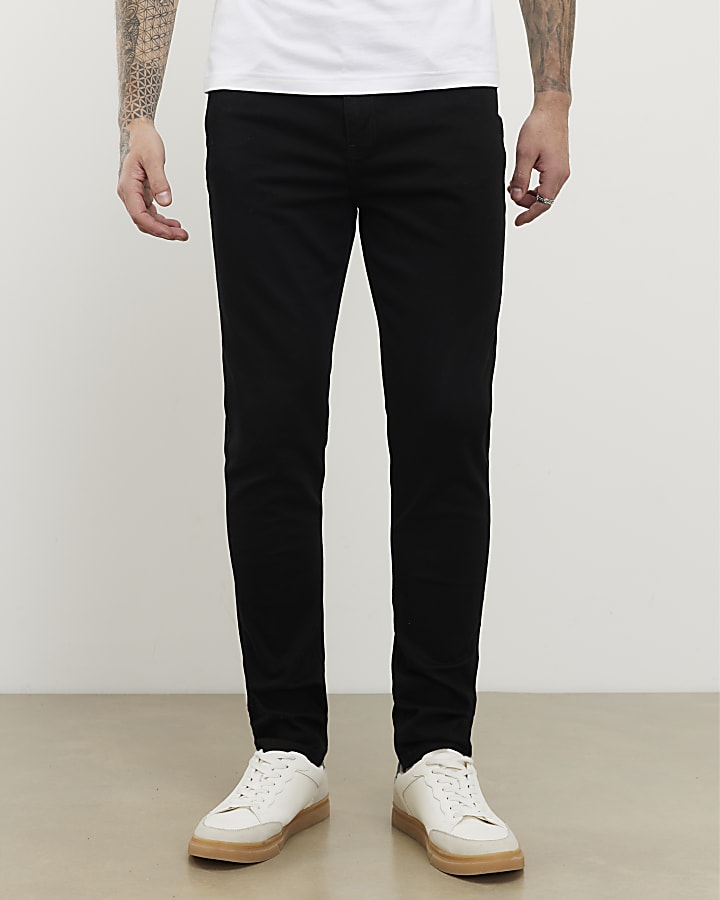 Black Skinny Fit MCMXII Jeans