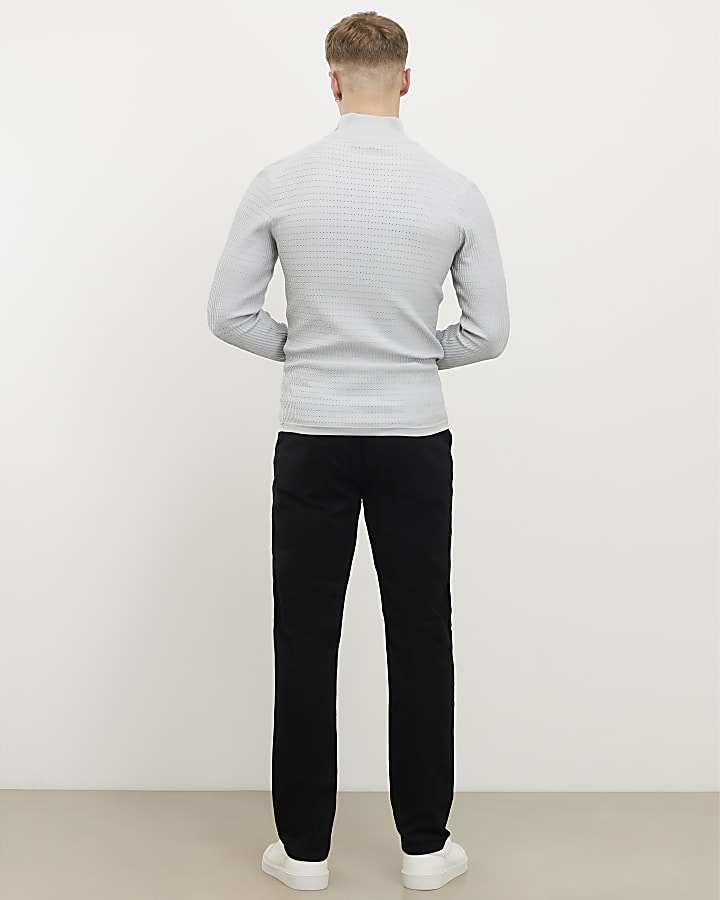 Black Slim Fit MCMXII Jeans