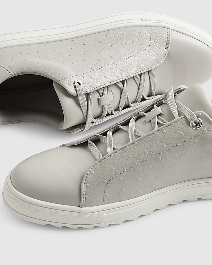 Grey Cupsole Trainers