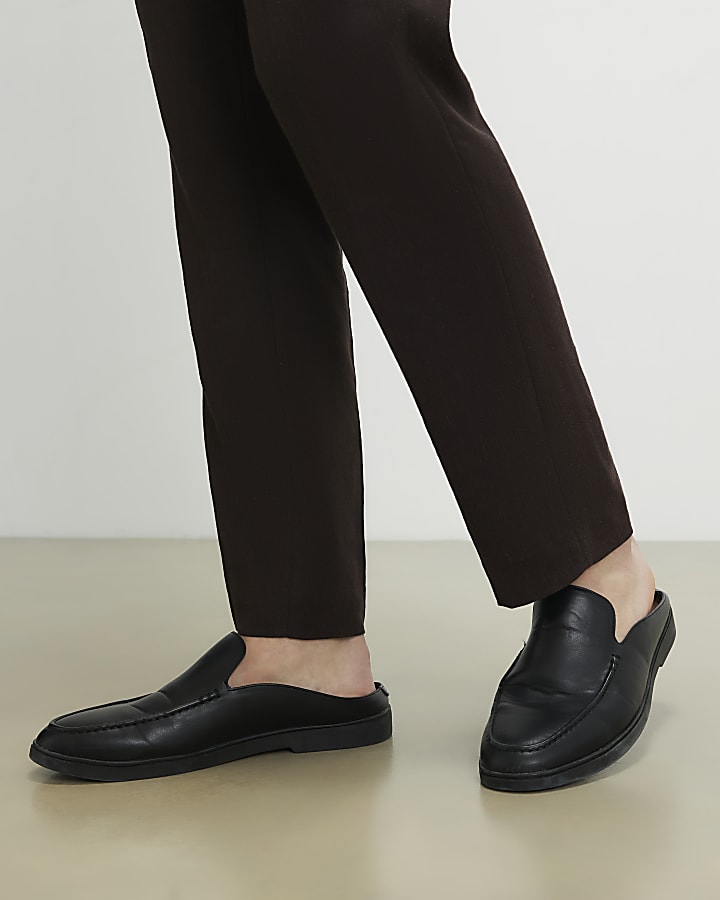 Black Smart Mule Shoes