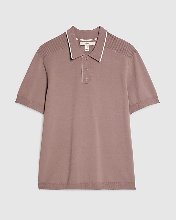 Pink Engineered Fit Polo Shirt