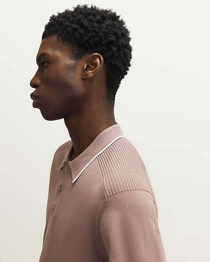 Pink Engineered Fit Polo Shirt