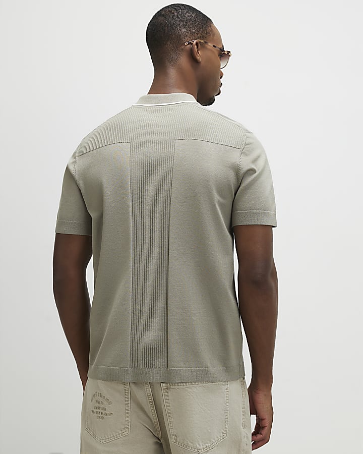 Green Slim Fit Polo Shirt