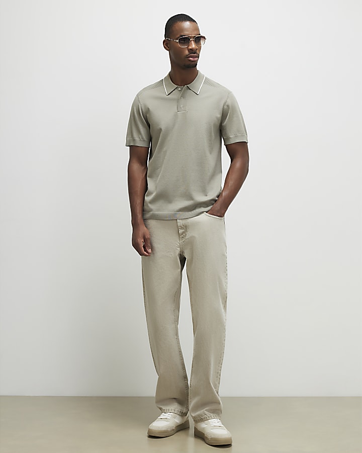 Green Slim Fit Polo Shirt